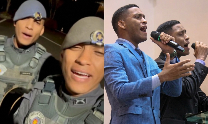 Joel e Jonas são gêmeos, policiais e formam uma dupla de cantores. (Foto: Reprodução/Instagram/joelejonasjj).