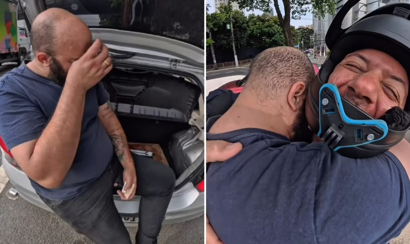 Edpo recebeu ajuda financeira após clamar a Deus. (Foto: Reprodução/Instagram/Valentim)