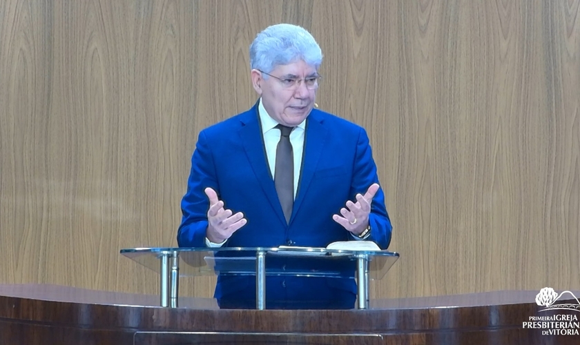 Hernandes Dias Lopes incentivou os cristãos a compartilhar Jesus. (Foto: Reprodução/YouTube/Primeira Igreja Presbiteriana de Vitória).