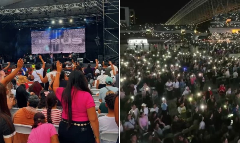 Pessoas de todo o país participaram da “Cruzada Esperança". (Foto: Reprodução/Instagram/cruzadaesperanza).