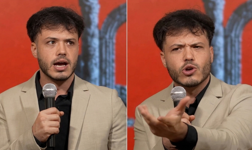 Dennis Gorcea exortou cristãos que participam do Halloween. (Foto: Reprodução/Instagram/Dennis Gorcea).