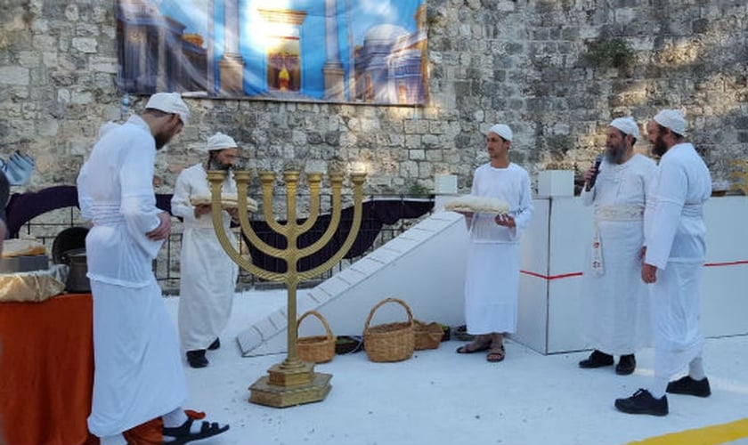 Setenta nações foram convidadas para estarem presentes na consagração do altar. (Foto: Sinédrio)