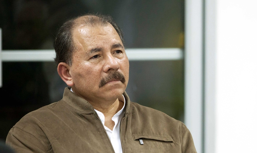 Daniel Ortega, presidente ditador da Nicarágua. (Foto: Flickr/Cancillería del Ecuador)