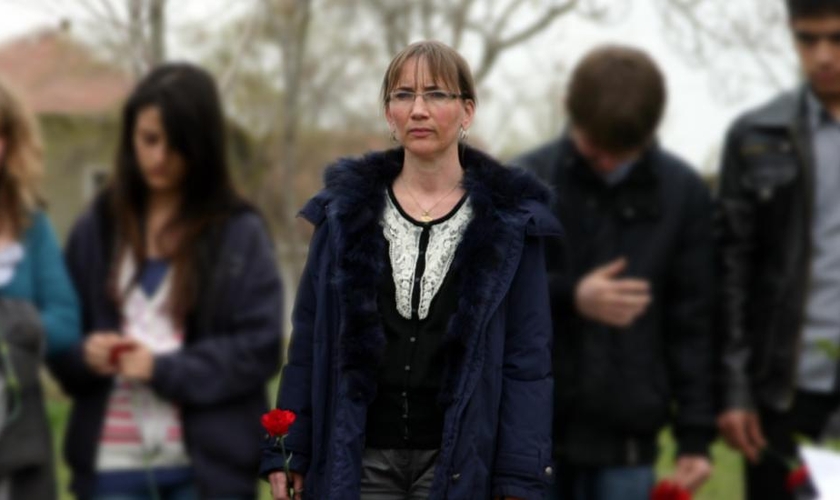Susanne Geske é viúva do missionário alemão Tilmann Geske, morto na Turquia em abril de 2007. (Foto: Reprodução)