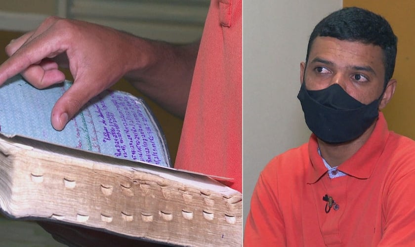 Luís Otávio da Silva, de 31 anos, ficou por 11 meses preso por um estupro que não cometeu. (Foto: Profissão Repórter)