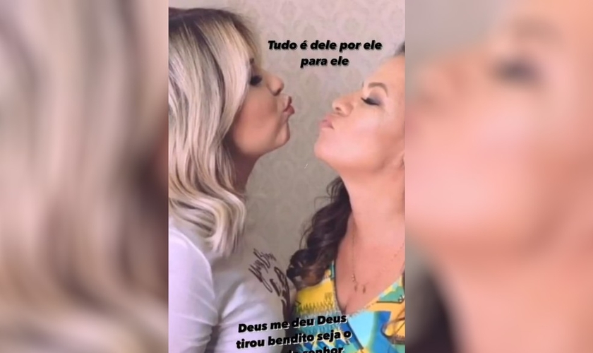 Marília Mendonça e a mãe, Ruth Moreira. (Foto: Reprodução/Instagram)