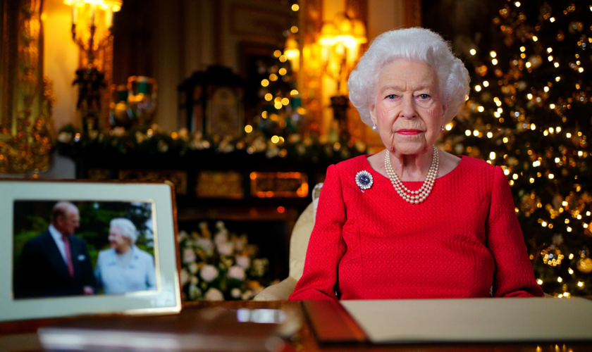 Rainha Elizabeth II em discurso de Natal. (Foto: The Royal Household)