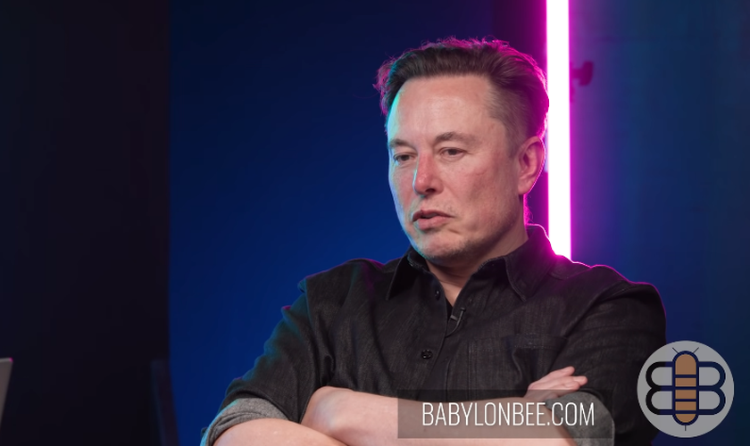 Elon Musk em entrevista a um site conservador de sátira de notícias cristãs. (Foto: The Babylon Bee)