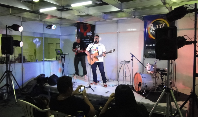 A novidade desta edição é o espaço destinado à sonorização, iluminação e instrumentos musicais. (Foto: Reprodução)