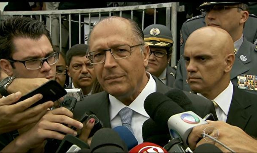 Geraldo Alckmin em entrevista 