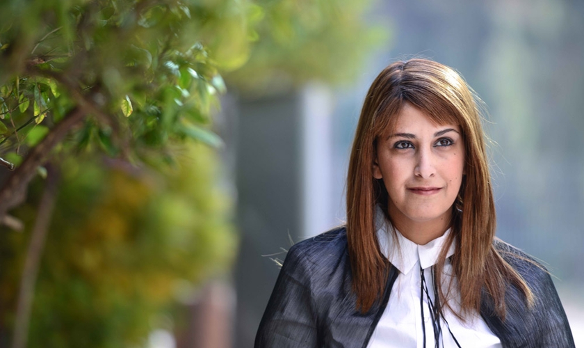 Ruth Colian, uma das candidata haredi do primeiro partido político formado por mulheres em Jerusalém, Israel. (Aviram Valdman / The Tower)