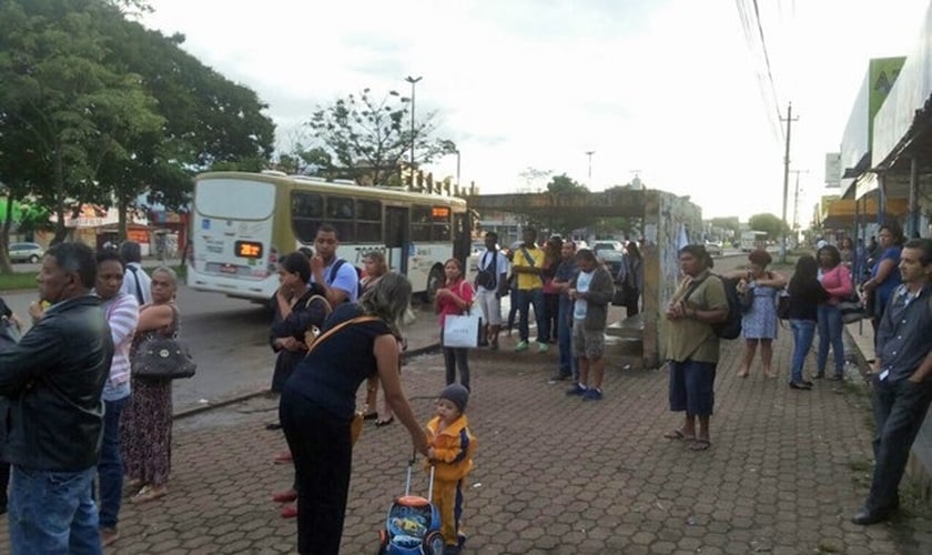 Greve de ônibus no DF