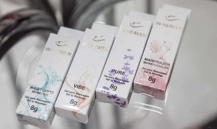 Produtos eróticos da marca In Heaven