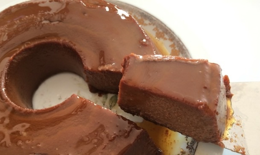 Pudim de Nutella