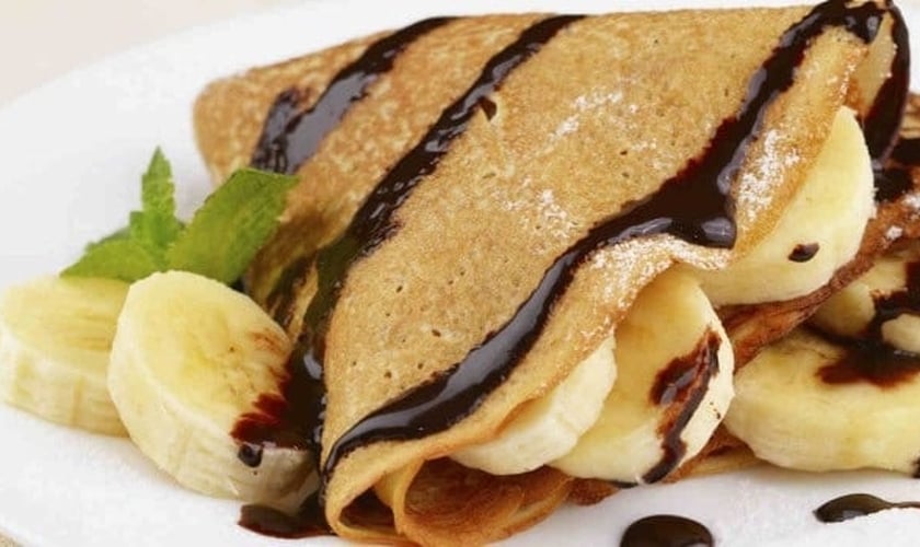 Crepe de banana