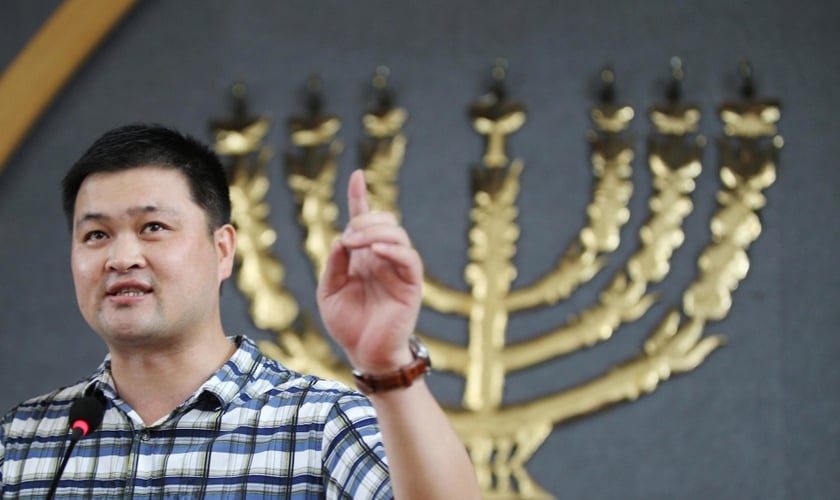 Pastor Huang Yizi, de 40 anos, preso por ir contra uma campanha de demolições de igrejas. (Foto: Scmp/ Simon Song)