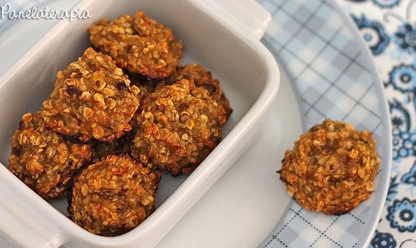 Cookies Saudáveis de Banana e Aveia