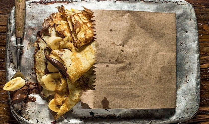 Crepe de nutella e banana