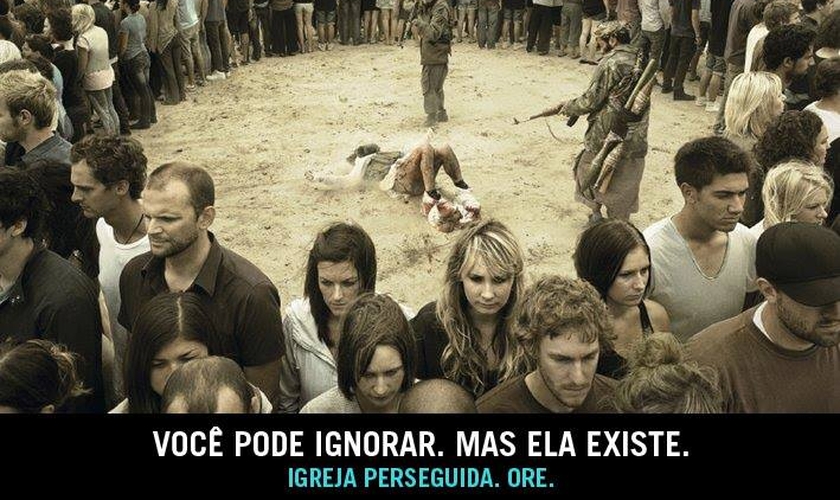 Você pode ignorar, mas ela existe! Igreja Perseguida: Ore.