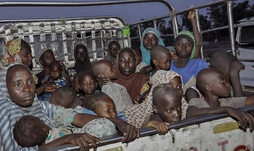 Crianças e mulheres são resgatados do Boko Haram