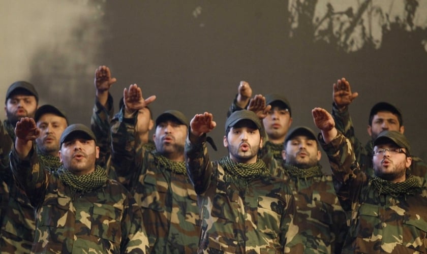 Combatentes do Hezbollah. (Reuters)