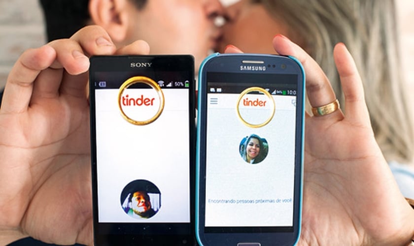 Aplicativo Tinder e Grindr