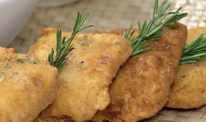 Pastel de pão de forma