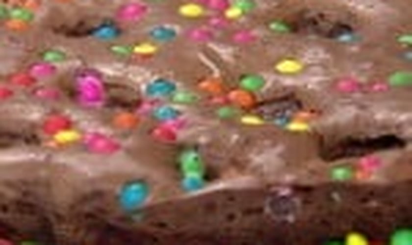 Brownie com brigadeiro