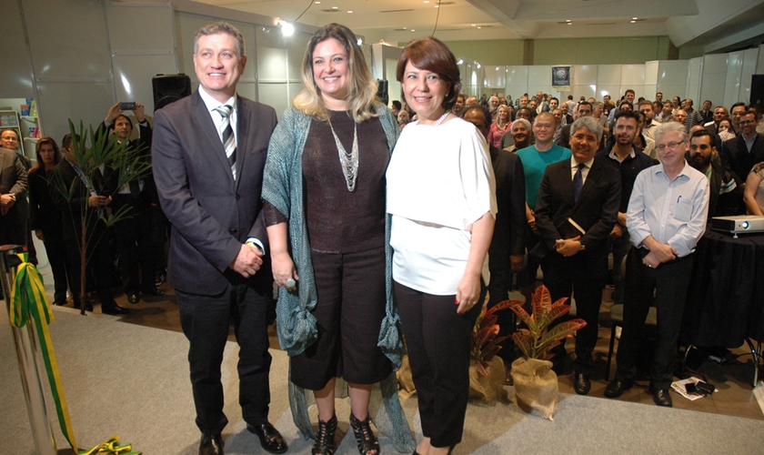Abertura da quarta edição da FLIC, com um Café de Pastores. (Foto: Guiame/ Marcos Paulo Corrêa)