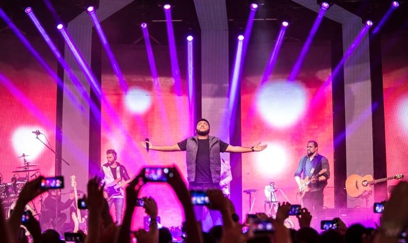 Eli soares em seu primeiro DVD. Foto: Divulgação