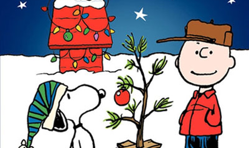 Em uma das cenas mais emocionantes da animação, o personagem Linus van Pelt recita o texto bíblico de Lucas 2:8-14. (Foto: TV Sul)