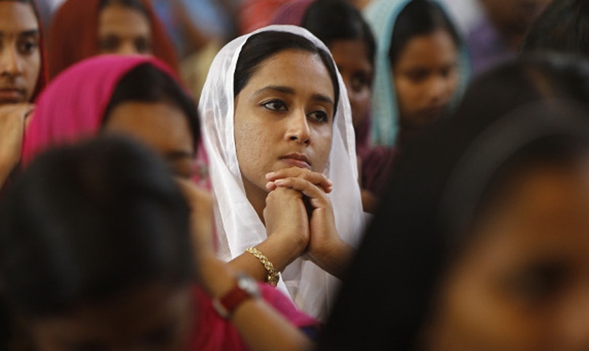 Uma igreja pentecostal do estado de Chhattisgarh, na Índia, foi atacada por radicais hindus. (Foto: Reuters)