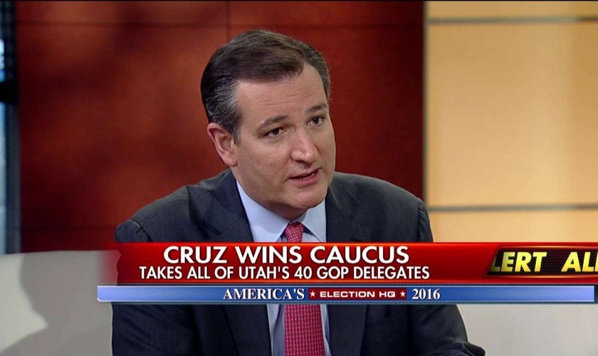 Ted Cruz venceu o caucus em Utah na última terça-feira. (Foto: Reprodução).