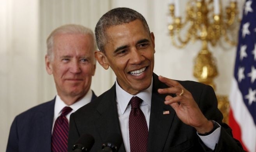 Presidente Barack Obama faz discurso durante o último Café Matinal com Oração de Páscoa, na Casa Branca. (Foto: Reuters)