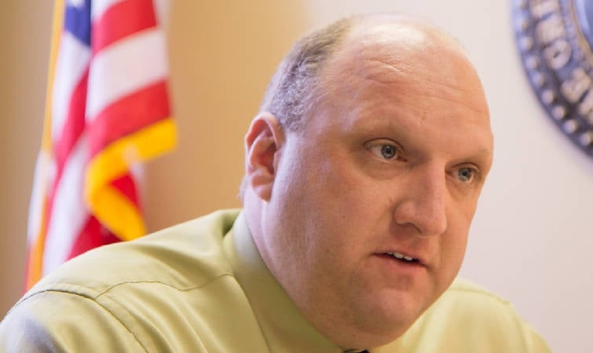 Xerife Eric Watson, responsável pelo Condado de Bradley, nos Estados Unidos. (Foto: Associated Press/Times Free Press)