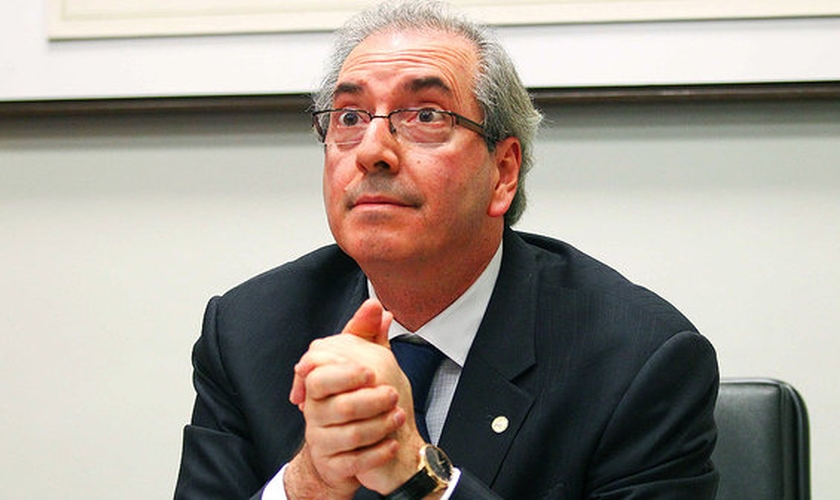 Eduardo Cunha assumiu a presidência da Câmara no início de fevereiro de 2015 e teve seu afastamento provisoriamente ordenado pelo relator da Operação Lava Jato. (Foto: Agência Câmara)