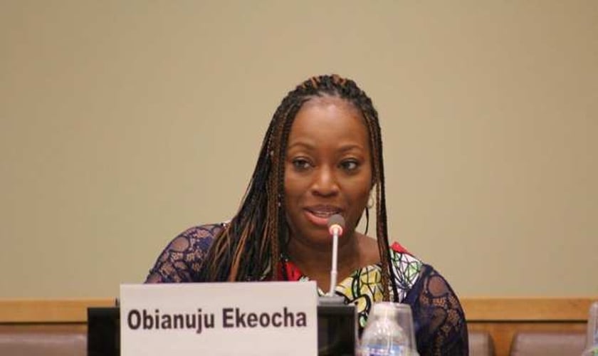 Obianuju Ekeocha é militante pró-vida e ajuda mulheres grávidas, mães solteiras, vítimas de estupros a terem uma opção além do aborto e do ostracismo em seu país. (Imagem: Youtube / Reproduçã)