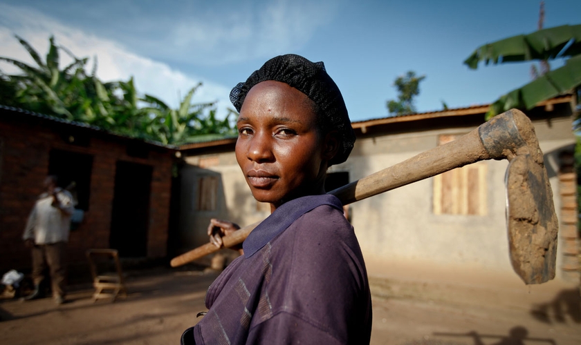 Segundo vizinhos e parentes, Mariam Nakirya foi morta pelo marido por ter se convertido ao cristianismo, aos 30 anos. (Foto: Echwalu Photography)
