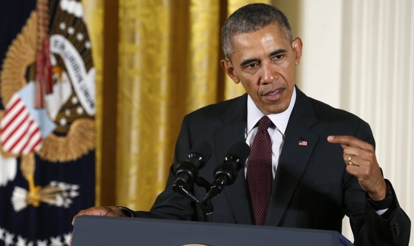 Barack Obama afirmou que 'suas crenças cristãs' o levam a apoiar a política de banheiros transgêneros nas escolas . (Foto: Reuters)