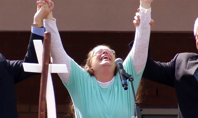 Kim Davis. (Foto: NBC News)