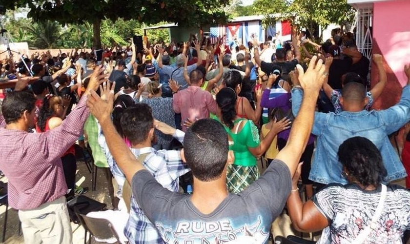 A denominação das Assembléias de Deus tem 120 mil membros. No início dos anos 1990 tinha apenas 10 mil. (Foto: CSW).