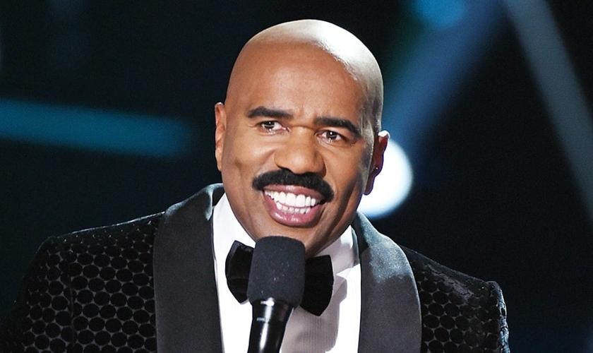 Steve Harvey apresentando o concurso Miss Universo 2015. (Foto: Ethan Miller/Getty Images)