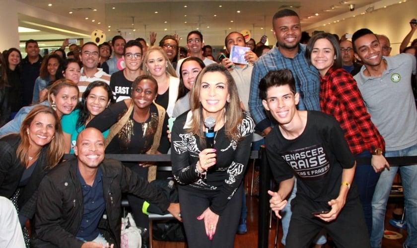 No evento, o Renascer Praise cantou algumas canções do projeto “Betel”. (Foto: Divulgação).