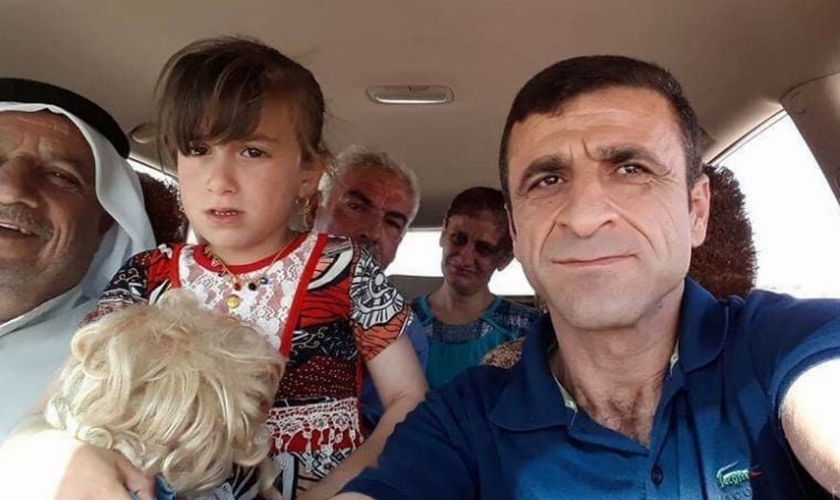 No dia 22 de agosto de 2014, militantes sequestraram Christina de sua mãe. (Foto: Reprodução).