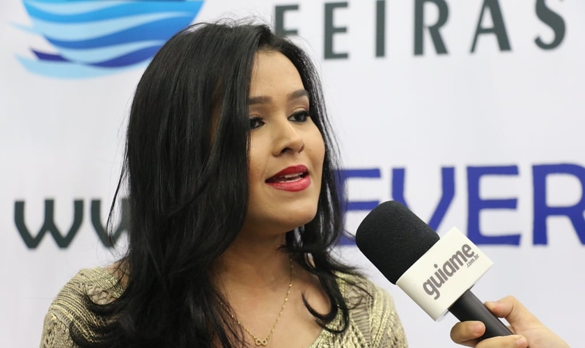 Idma Brito é de Tocantins e agora faz parte dos artistas contratados pela Sony Music Gospel. (Foto: Guiame/Marcos Paulo Corrêa).