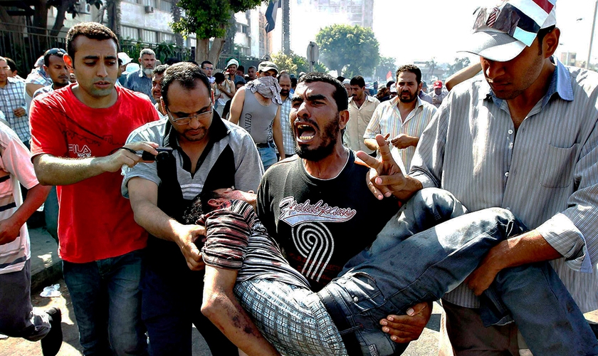 Gamal foi levado para uma sala separada e depois disso foi encontrado morto. (Foto: Reuters).