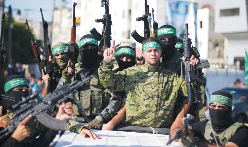 Terrorista do Hamas recebem salário da Autoridade Palestina, quando são presos por suas ações criminosas. (Foto: Jerusalém Post)