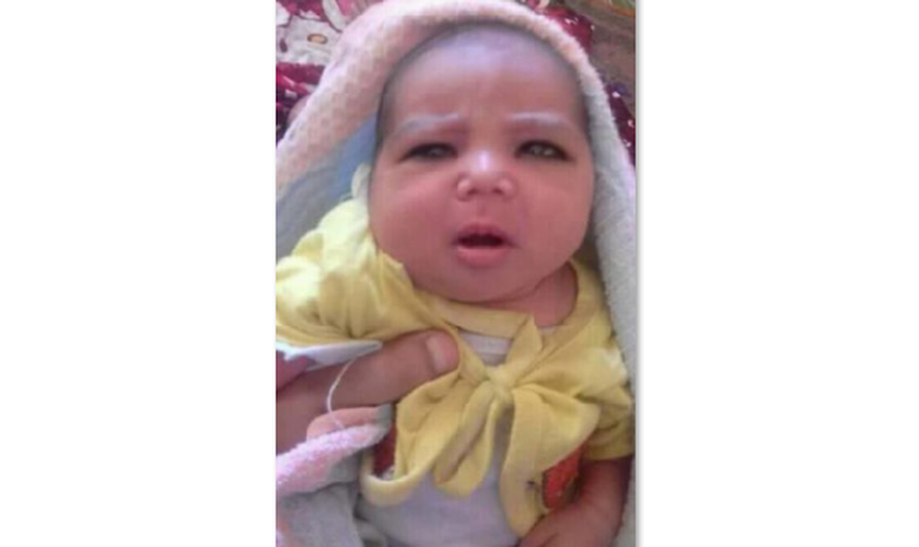 Azza teve sua filha recém nascida arrancada de seus braços. (Foto: World Watch Monitor).