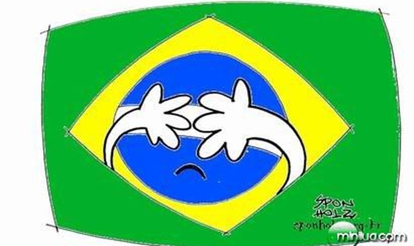 Brasil - vergonha: (Imagem: Spon Ho12)