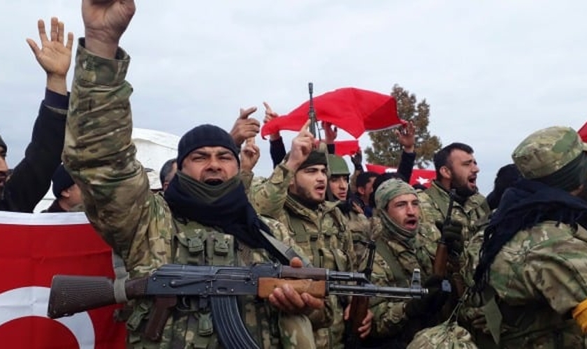 Turquia está levantando milícias na Sìria e outros países árabes. (Foto: Financial Review)